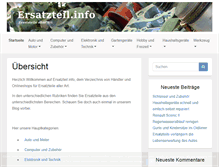 Tablet Screenshot of ersatzteil.info